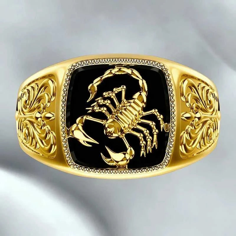 American Style Scorpion Drip Oil Ring High-End Fashion Jewelry for Men And Women Trendy Personalized Domineering Design The jack market .AU The jack market .AU Jewellery & Chains $ 53 200000369:200000285#13;200000783:193#H555