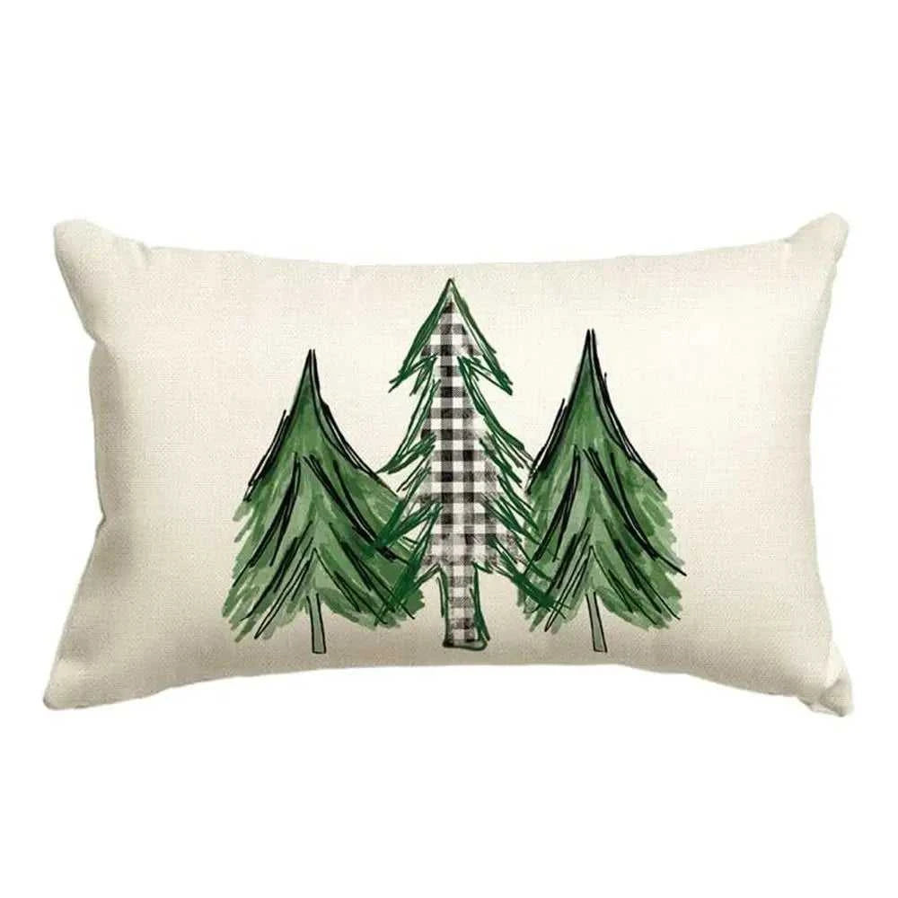 Xmas Tree Pillow Cover 30x50cm Linen Throw Pillowcase Merry Christmas Decorative Snowmen Letter Decor Pillowcase Cushion Cover The jack market .AU The jack market .AU Home $ 22 14:193#merry christmas 1