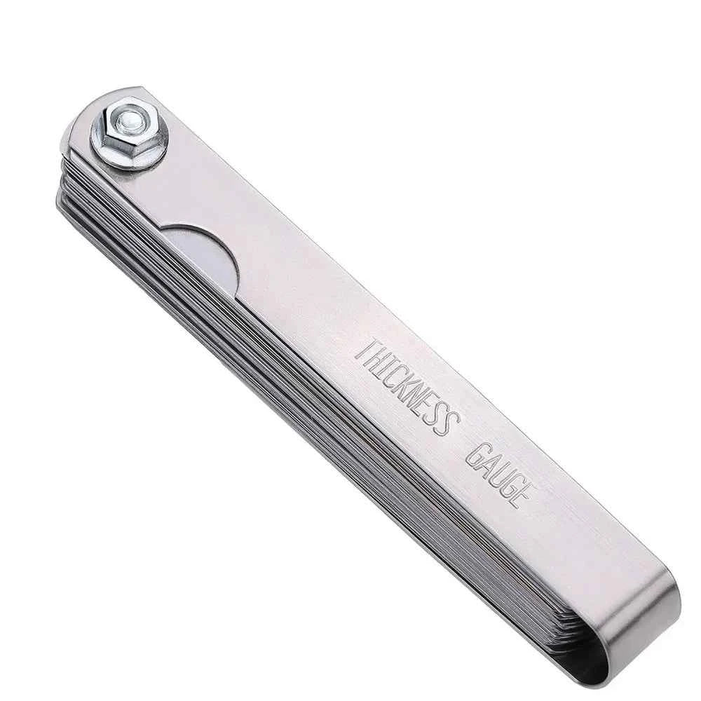 Metric Thickness Feeler Gauge 32 Blades Set Tappet With Brass Gap Measure Tool Range 0.04mm 0.88mm Valve Motorcycle Measurement