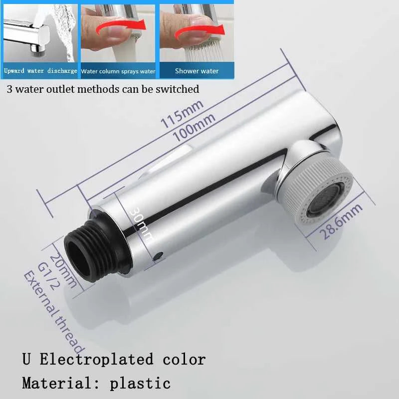 ABS Kitchen Tap Pull Out Parts Kitchen Faucet Replacement Parts Faucet Accessorie Spouts Kitchen Faucet Nozzle,Small Shower Head The jack market .AU The jack market .AU Home $ 77 14:200004891#D No Standard;200007763:201336100