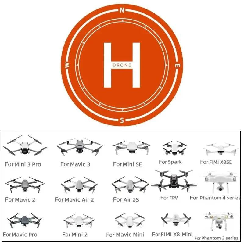 Drone Landing Pad Waterproof Fast-Fold Helipad ForFolding Landing Pad for DJI NEO/Mavic 3/Pro Air 2s/Mavic Air 2 Mini 5 4 3 Pro The jack market .AU The jack market .AU Drones $ 50 14:200006151#40CM