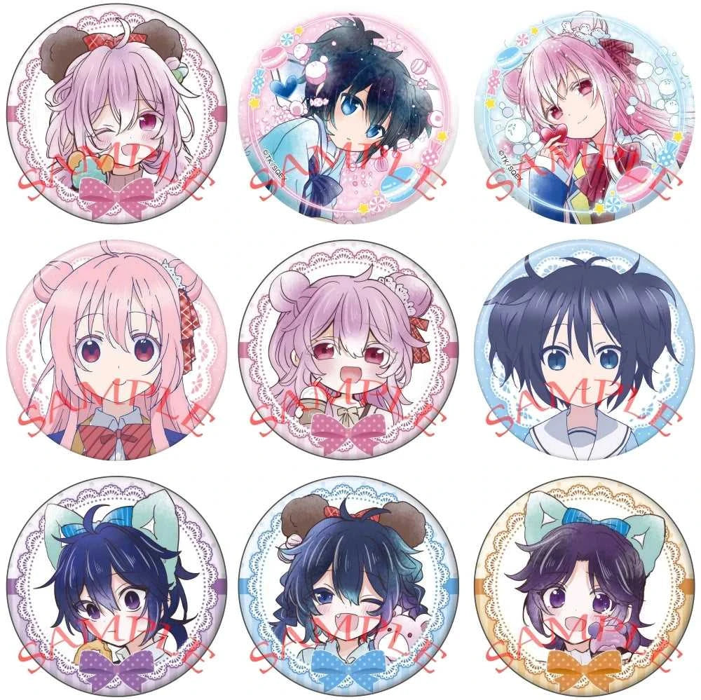 Anime Happy Sugar Life Matsuzaka Satou Koube Shio Hida Shouko Cosplay Cartoon Badge Brooch Pins Accessories Gift The jack market .AU The jack market .AU Jewellery & Chains $ 46 14:496#9;5:10659636#75MM