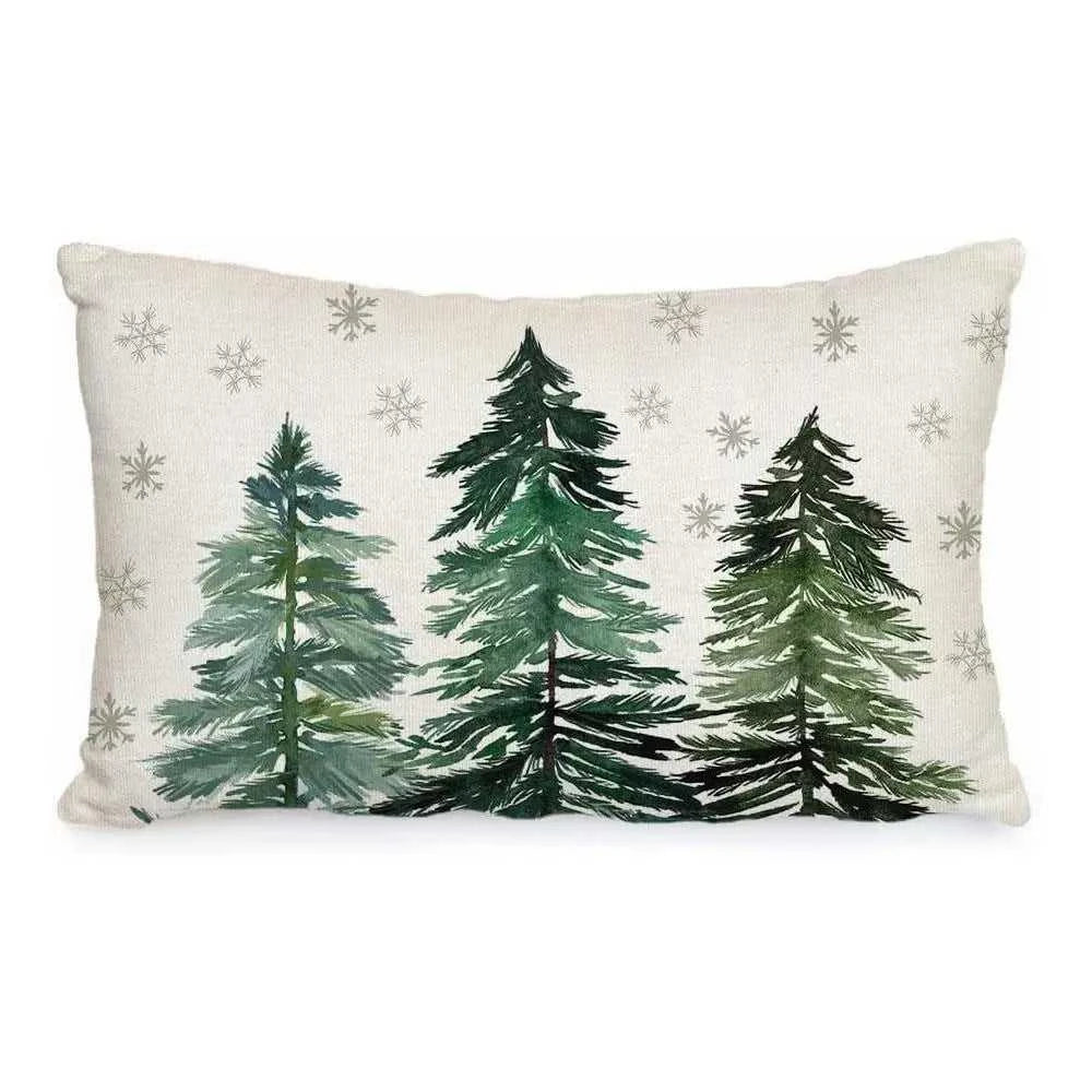 Xmas Tree Pillow Cover 30x50cm Linen Throw Pillowcase Merry Christmas Decorative Snowmen Letter Decor Pillowcase Cushion Cover The jack market .AU The jack market .AU Home $ 22 14:193#merry christmas 1