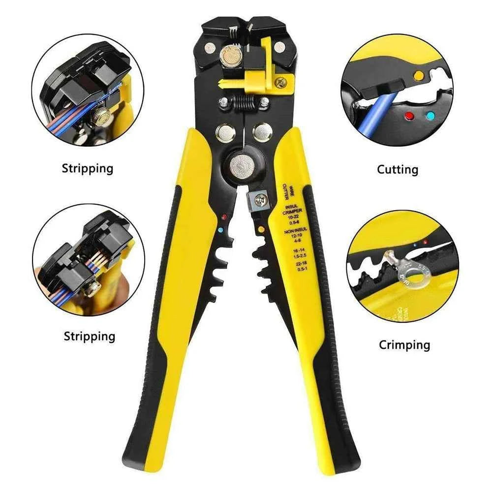 Wire Stripper Ferrule Crimping Tool HSC8 6-4/6-6 Electrical Crimper Plier For Wire End Crimp Tube Terminals Electrical Circuit
