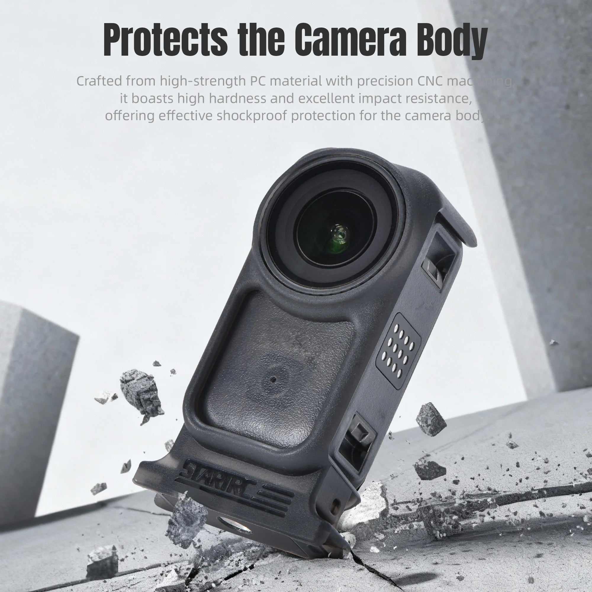 STARTRC Vertical Protective Case For DJI Osmo Nano Camera Shooting Protective Frame Gimbal Lens Full Protection Mount Bracket