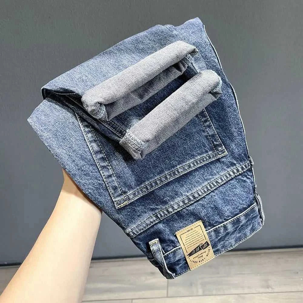 Korean Vintage Loose Tapered Men's Jeans Fashion High Street Drape Harem Pants Youth Hip Hop Streetwear Male Blue Denim Trousers The jack market .AU The jack market .AU Men Fashion $ 53 14:173;200007763:201336100;5:200001014