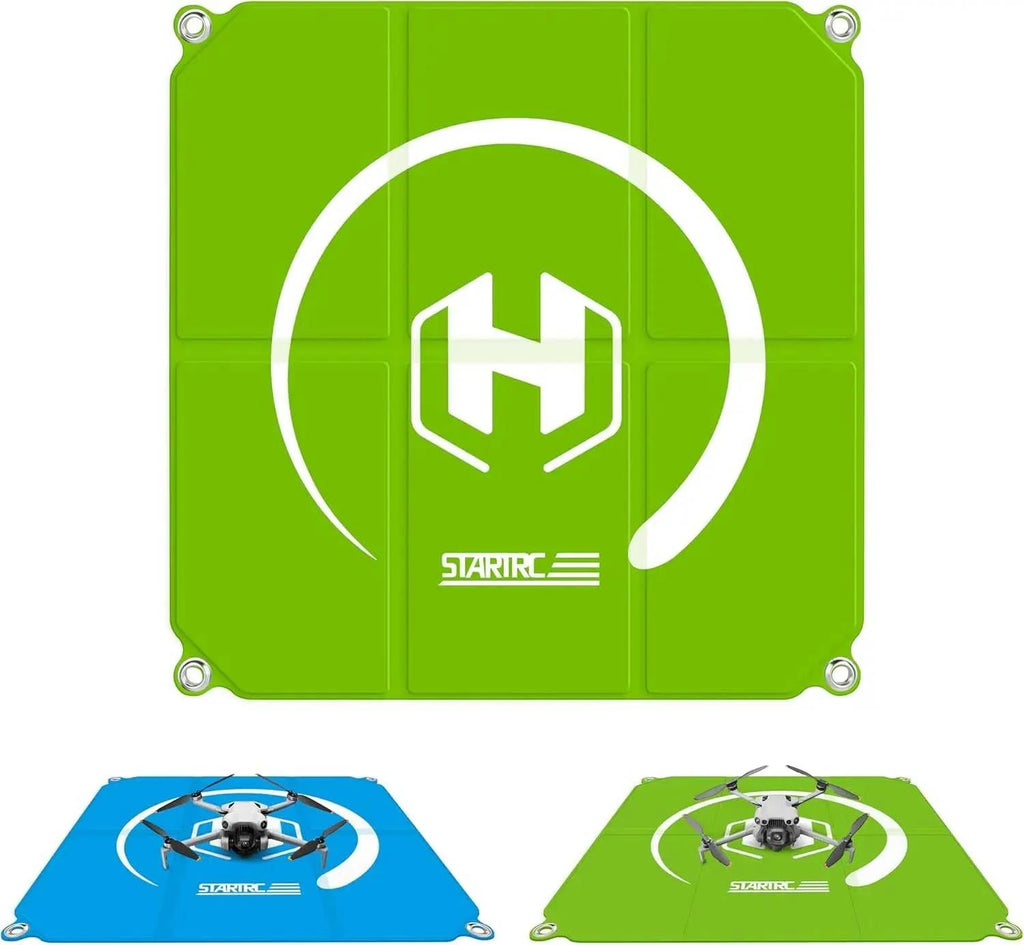 Drone Landing Pad,Fast-Foldable Double Sided Waterproof Drone Launch Pad Weighted for DJI NEO 2/Mini 5 Pro/Mini 3/Mini 4K/Avata The jack market .AU The jack market .AU Drones $ 74 14:175#Sky blue-green