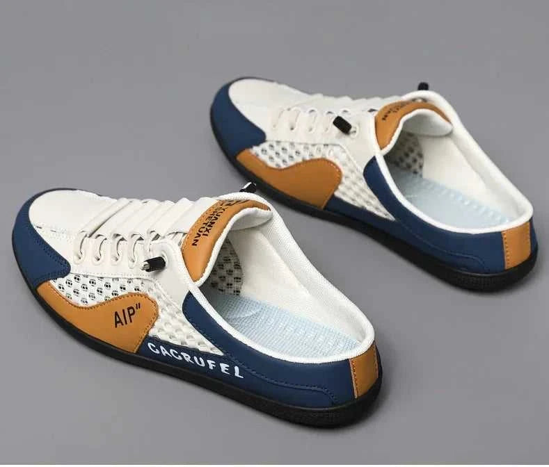 Men's Fashion Soft Bottom Half Slippers Summer New Casual Shoes Soft Bottom Support Shoes Sports Shoes Zapatos De Hombre The jack market .AU The jack market .AU Step Up Your Style: Trendy Shoes for Every Occasion! $ 67 14:29#White Khaki;200000124:200000338