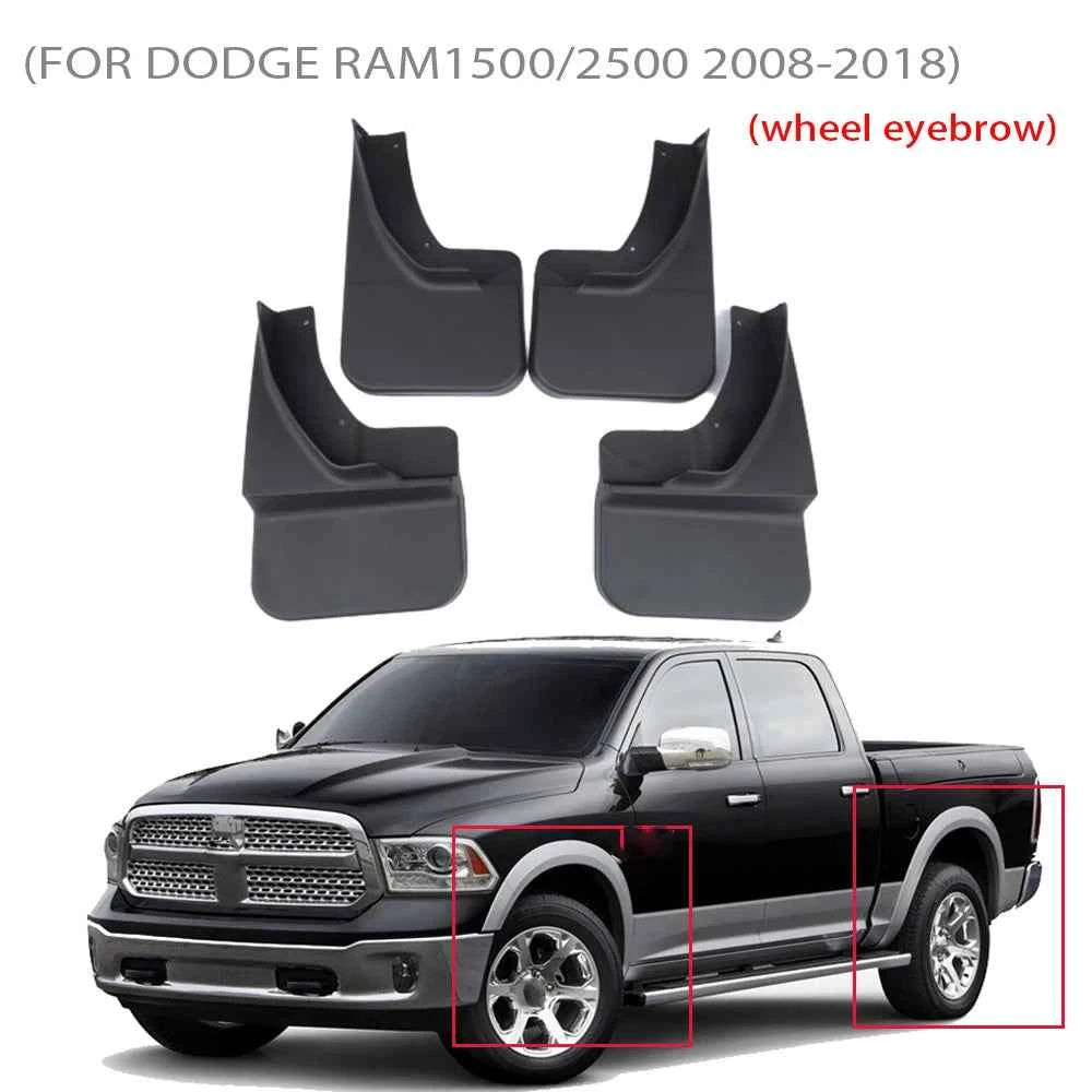 FOR Dodge RAM 1500 2500 3500 Mudguards Fender Mud Flap Guard Splash Car Accessories Auto styline Mudflaps Front Rear 4pcs