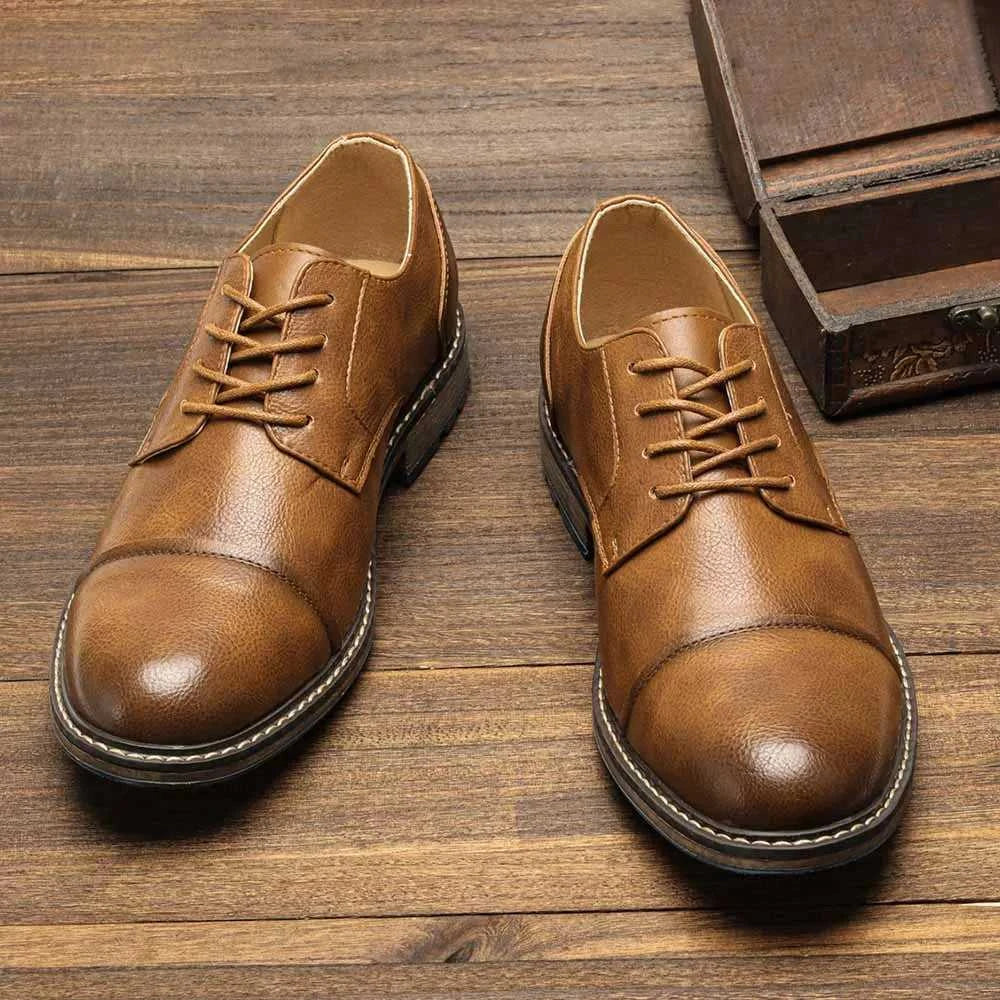 Retro Men's Derby Shoes 2024 New Men Casual shoes Fashion Men Leather Shoes #AL6604 The jack market .AU The jack market .AU Step Up Your Style: Trendy Shoes for Every Occasion! $ 88 14:200000195#Yellow6604;200000124:3434