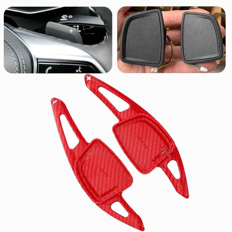 Paddle Shift For Audi A3 A4 S4 A5 S5 A6 S6 C8 A7 S7 4K A8 Q8 E-tron Sportback 2020-2023 2024 Car Steering Wheel Paddle Shifte