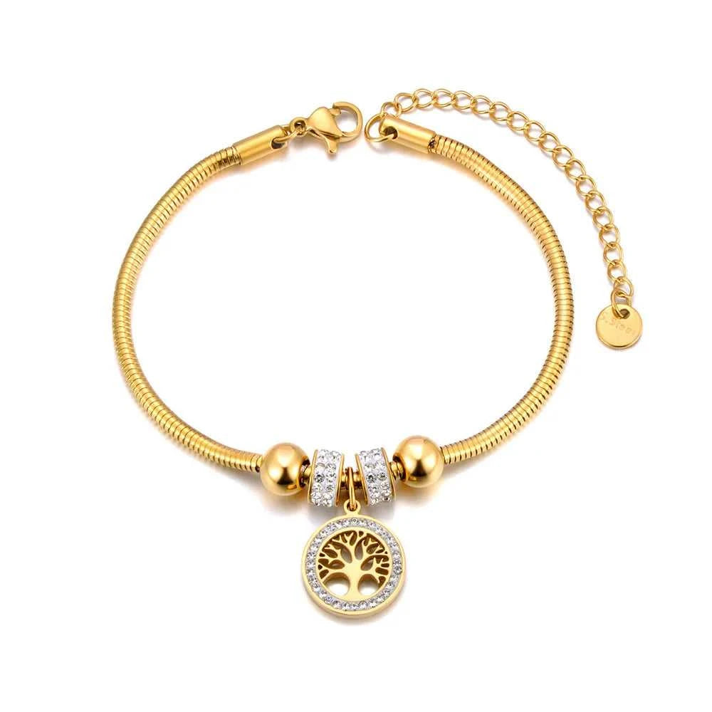 Lokaer Stainless Steel Heart Shaped Hollow Out Chain Bracelet for Women 18K Gold Plated Fashion Waterproof Daily Jewelry B25220 The jack market .AU The jack market .AU Jewellery & Chains $ 53 200001034:1433145302#B24053P-Tree