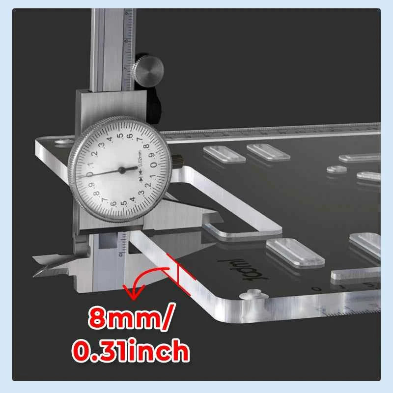 Acrylic Cutting Base Plate - 8mm Thickened & Versatile Tool for Precision Trimming