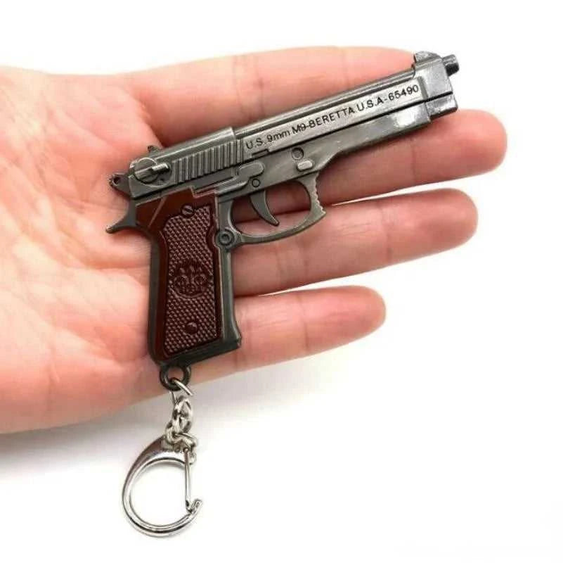 Mini Pistol Model Metal Alloy Material Cool Pistol Key Chain Children's Men's Accessories The jack market .AU The jack market .AU Jewellery & Chains $ 48 14:193