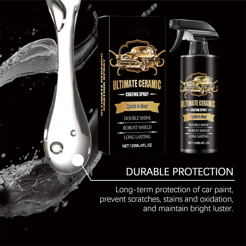 Car Coating Spray 120ml Multi-Functional Clear Coat Spray Paint Care Automotive Paints & Primers For Truck RV Marine Motorcycle