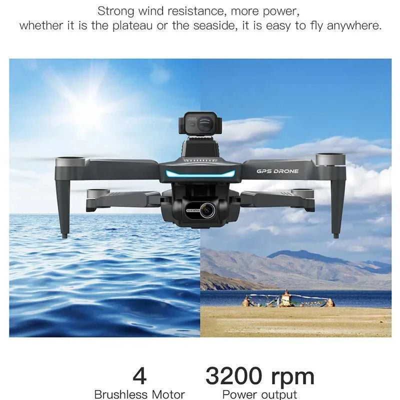 Drone GPS 8K Professional 2-Axis L200 PRO MAXHD Dual Camera 5G WIFI FPV 360° Laser Obstacle Avoidance Brushless Motor Dron The jack market .AU The jack market .AU Drones $ 176 14:29#NO-OAS