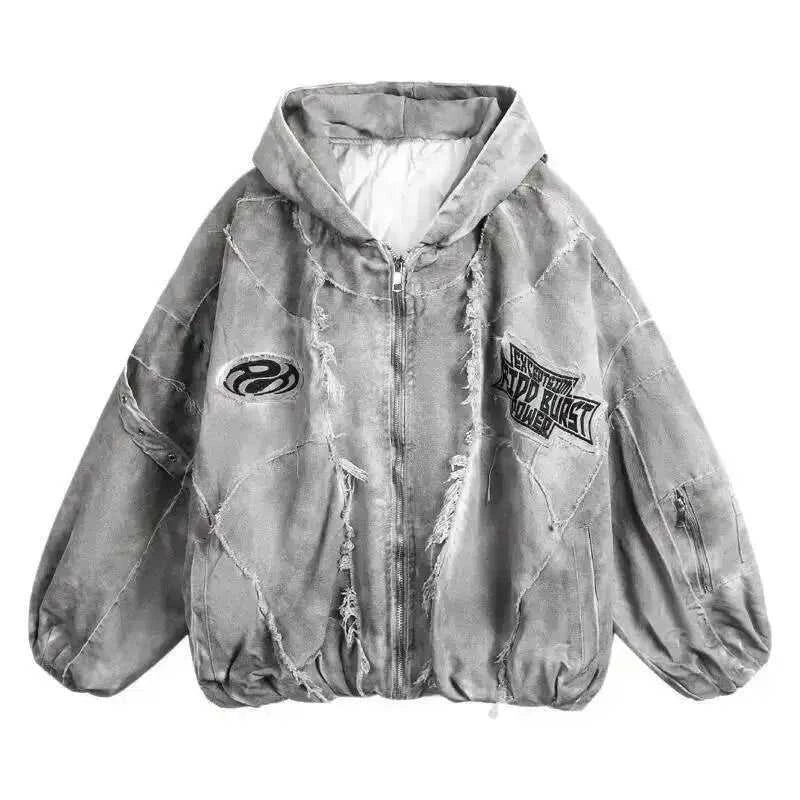 HKSH Autumn Winter New Men's Tide Original Design Techwear High Street Fashion Trend Vintage Jacket Chic Casual Coats Ins HK6132 The jack market .AU The jack market .AU Men Fashion $ 172 14:691#Gray;5:4182