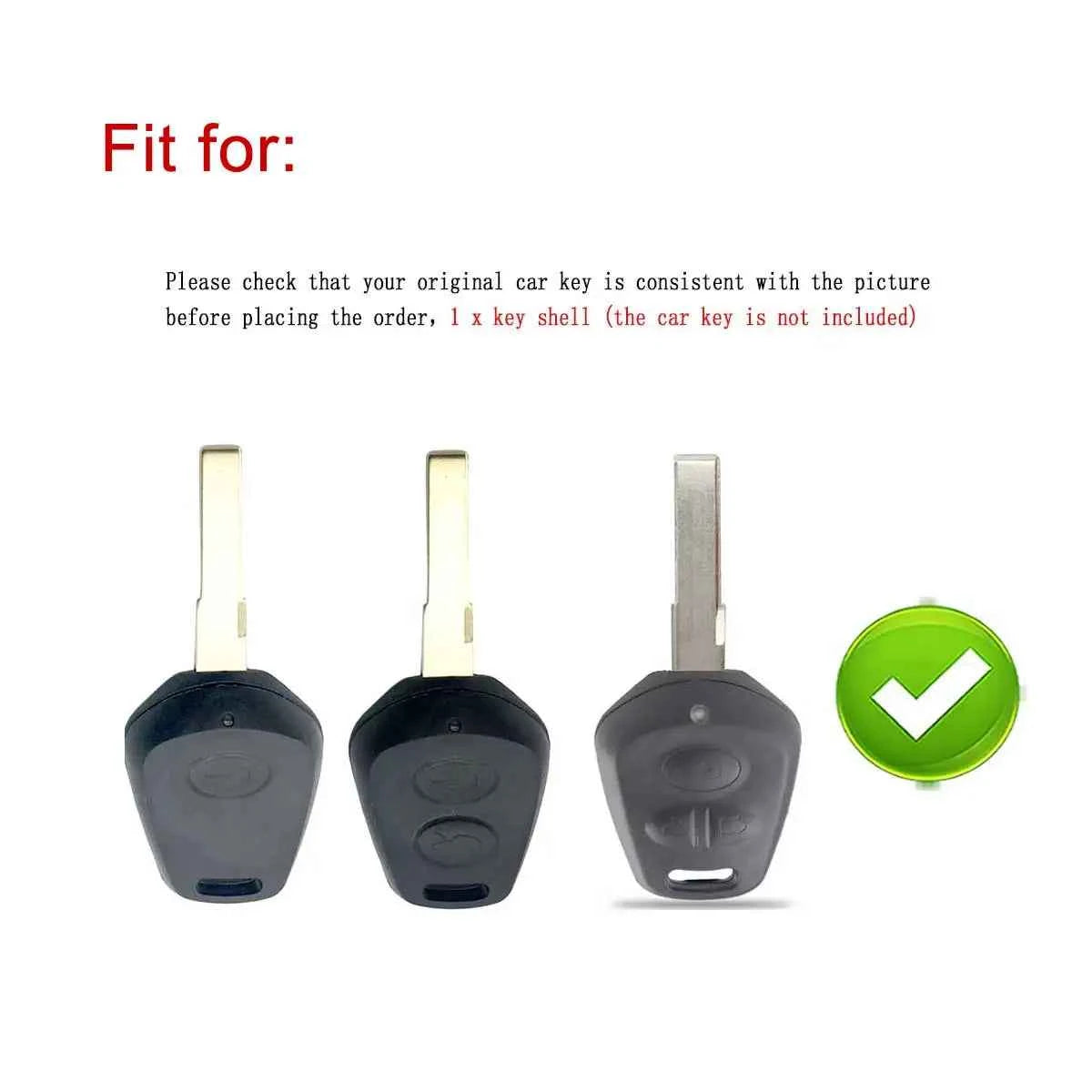 Carbon Fiber Gloss 2-Button Remote Key Protective Cover Case For Porsche S 986 911 996