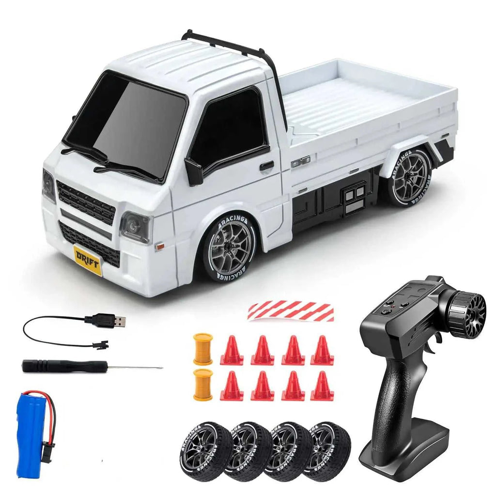 1/24 Remote Control Drift Car, 2.4GHz 20km/h Four-Wheel Drive High-Speed Remote Control Truck, Drift Tires & Dual Battery Racing The jack market .AU The jack market .AU Little Wonders $ 83 14:173