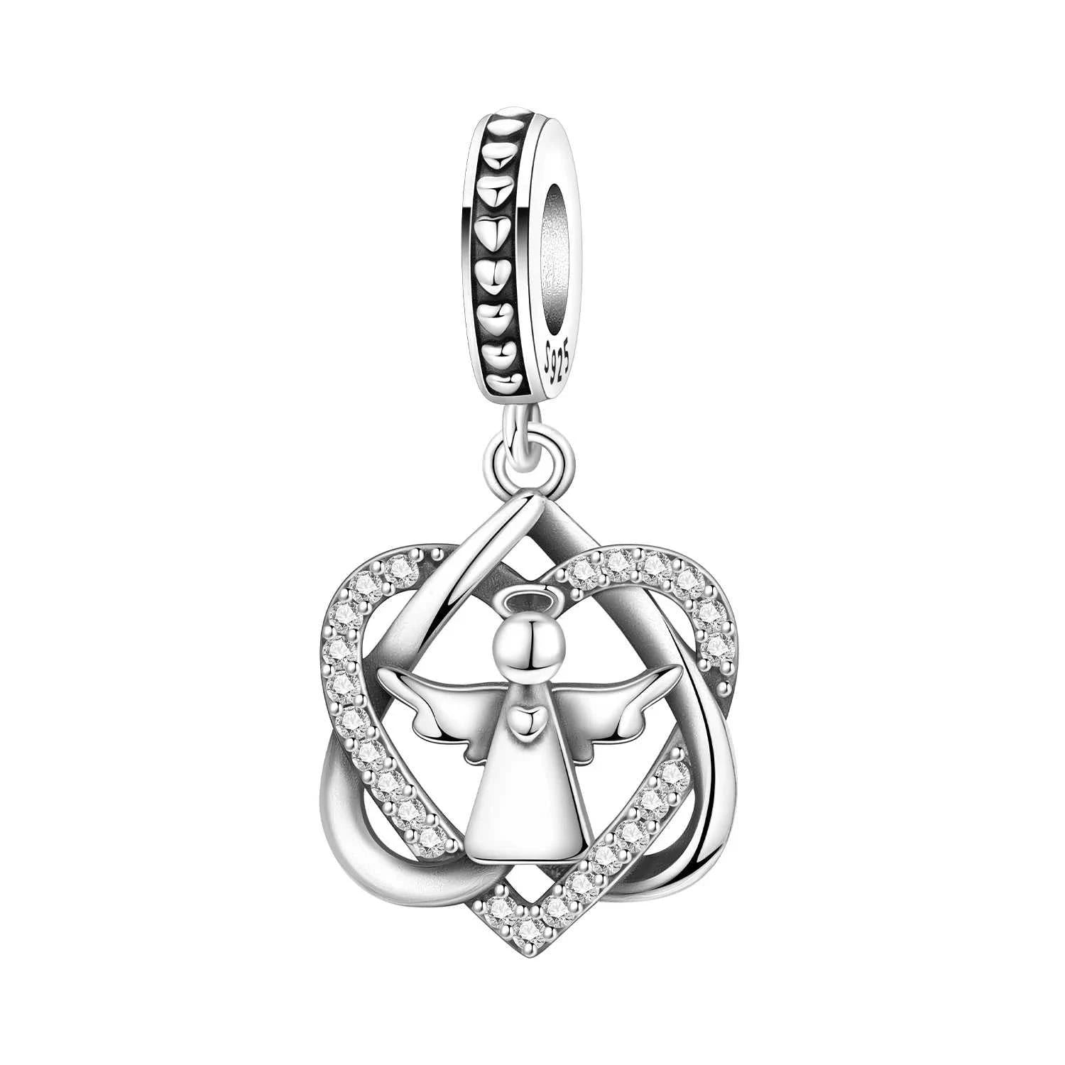 S925 Sterling Silver Charm Bead Angel Prayer Travel Memorial Pendant Fine Birthday Gift Fit Bangle Bracelet Necklace DIY Jewelry The jack market .AU The jack market .AU Jewellery & Chains $ 49 14:200004890#OTC1204