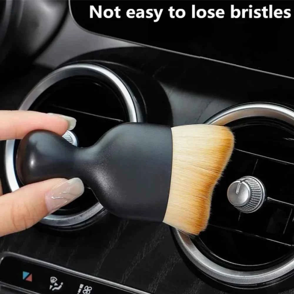 Car Interior Cleaning Brush Tool Conditioner Air Outlet Cleaning Soft Brush Car Crevice Dust Removal Car Detailing Crevice Dust