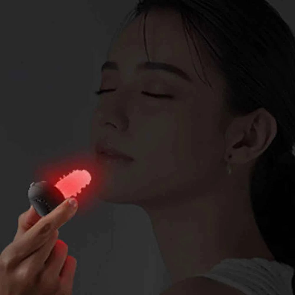 Cordless Red Light Nasal Therapy Device Rhinitis Relief Tool Low Frequency Pulse Nose Massage for Improving Nasal Ventilation