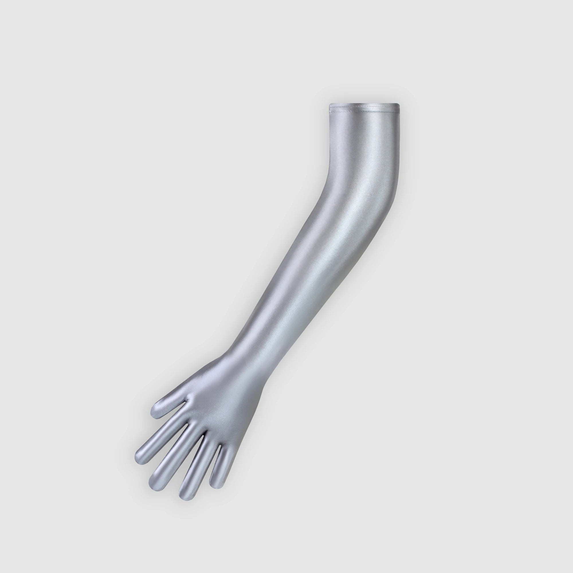 XClocKNYoung satin glossy gloves satin glossy connected finger gloves high elasticity gloves shiny role-playing dress gloves