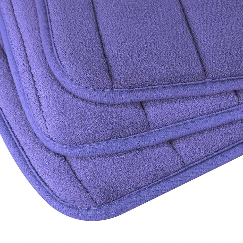 1/2/3Pieces Memory Foam Bathroom Mat Set Non-slip Bath Mat Super Absorbent Water Bathroom Floor Mat Machine Washable Toilet Rug The jack market .AU The jack market .AU $ 28 14:366#Navy;183:200007741#B 50x80CM