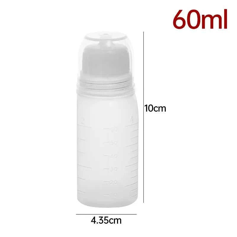 Clear Condiment Squeeze Bottles Honey BBQ Sauces Salad Oil Ketchup Dispenser Container with Scale Seasoning Bottle Kitchen Tool The jack market .AU The jack market .AU Home $ 40 14:193#Mixed-18pcs