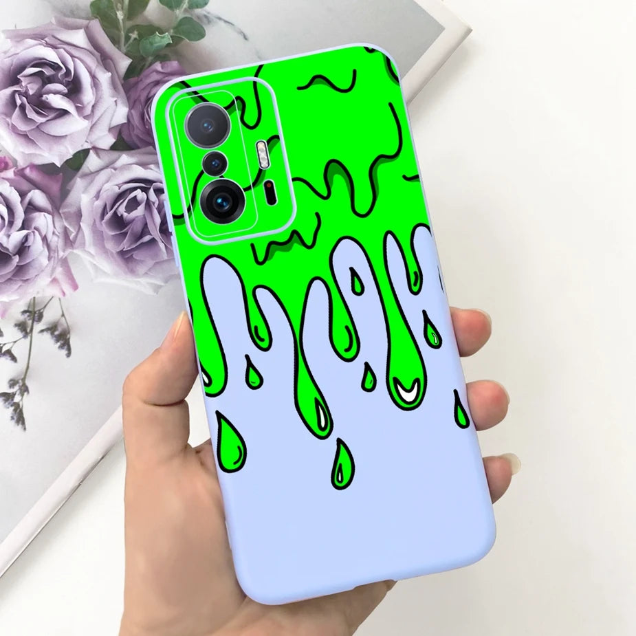Xiaomi 11T Pro Case - Cute Cartoon Design, Soft Silicone Protection for Xiaomi Mi 11T Pro & 11TPro