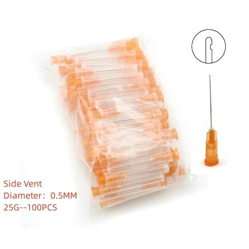 100Pcs Endo Irrigation Needles - Precision 25G/27G/30G Tips for Root Canal Mastery