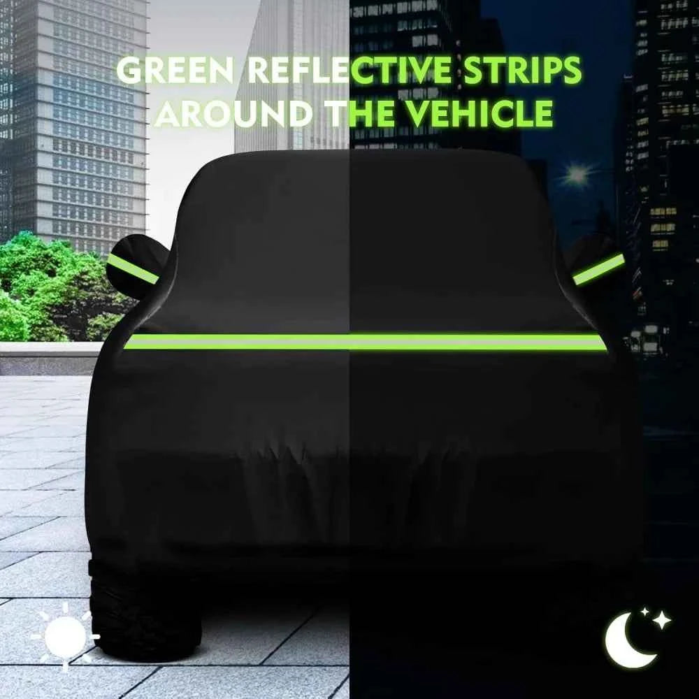 Custom Outdoor Waterproof Car Covers For Chevrolet Silverado 1500 Crew Cab 6.6ft Bed Waterproof All Weather Pickup Truck Cover