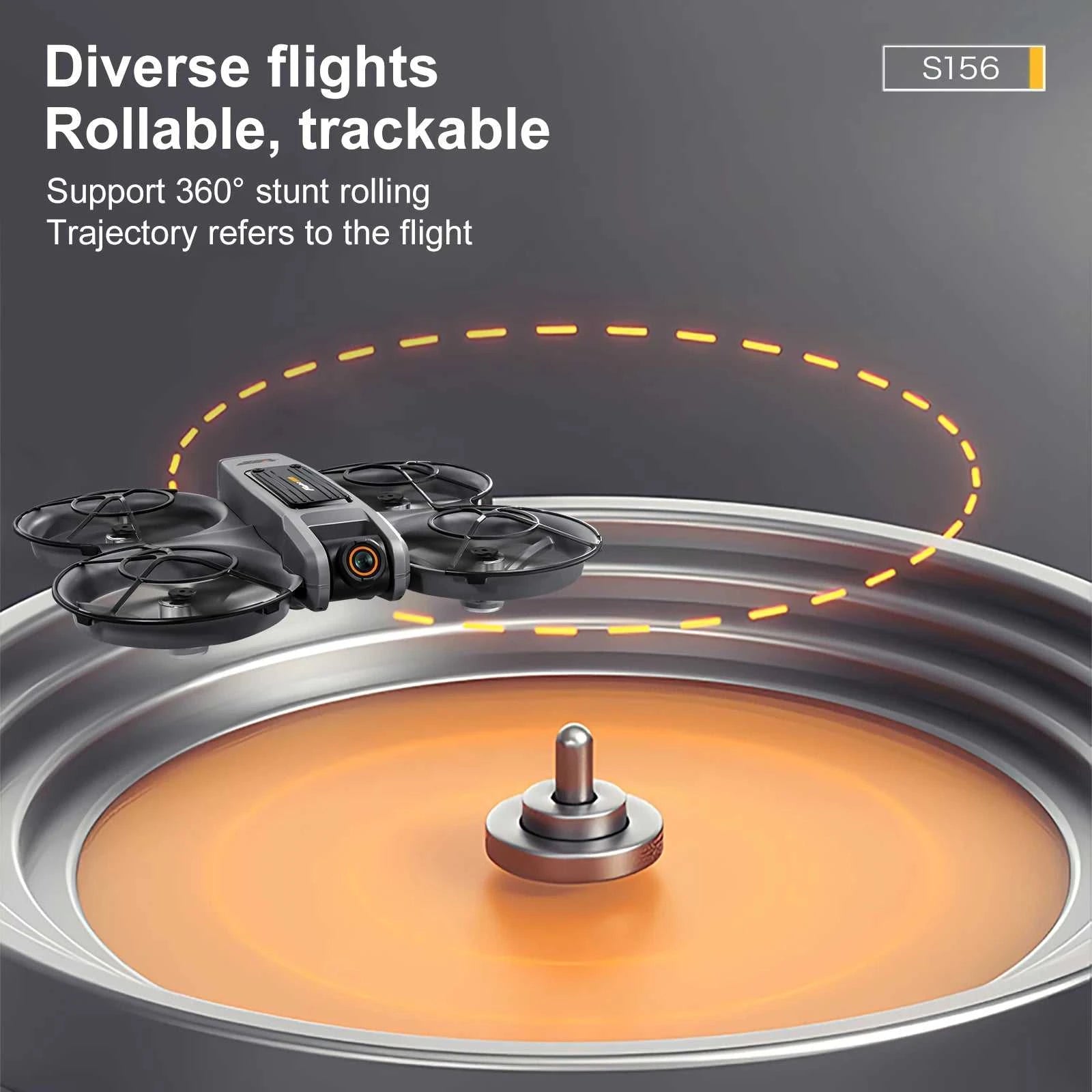 New S156 Drone 8K HD Aerial Photography Brushless Motor Dual Camera Drone With Screen All-Around Obstacle Avoidance Drone The jack market .AU The jack market .AU Drones $ 128 14:350852