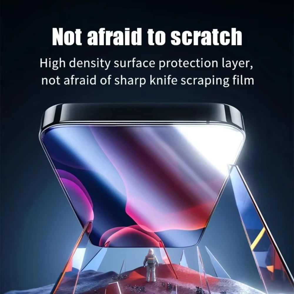 ShieldPro 5PCS Oleophobic Screen Protector - Dust-Free, Easy Install for iPhone 11, 12, 13, 15, 16 Pro Max, Mini, XS, XR, Plus