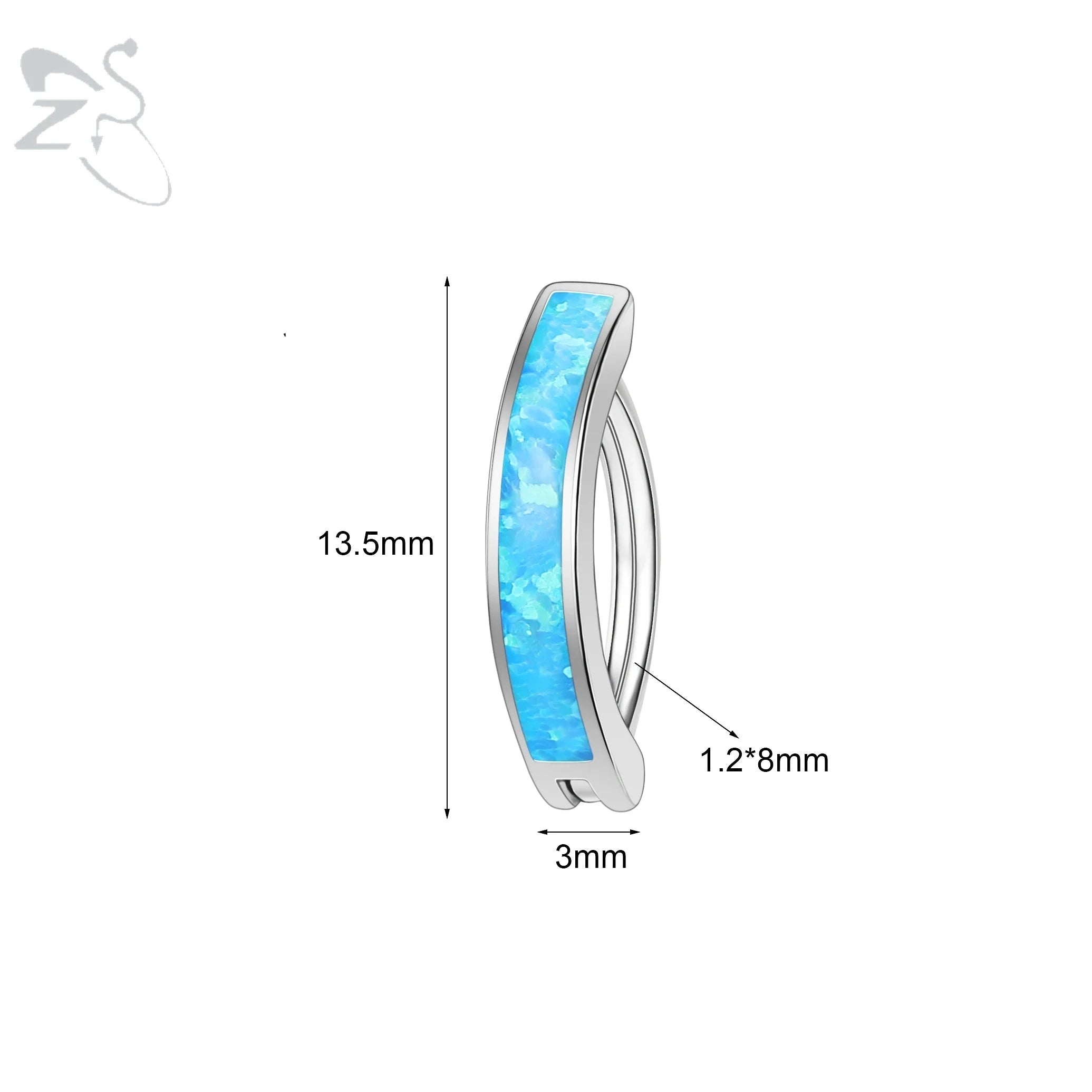 ZS 1PC 925 Sterling Silver Navel Ring Reverse Curved Belly Button Clicker Minimalist Belly Piercing Zircon Navel Piercing 14/16G The jack market .AU The jack market .AU Jewellery & Chains $ 55 200001033:200003762#style2 1.6x10mm