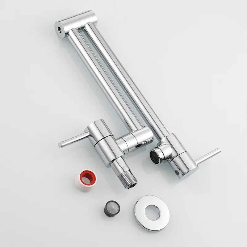 Brass Pot Filler Tap Wall Mount Foldable Kitchen Faucet Single Cold Single Hole Sink Tap Rotate Folding Spout Chrome Gold Black The jack market .AU The jack market .AU Home $ 174 14:29#Chrome Type A