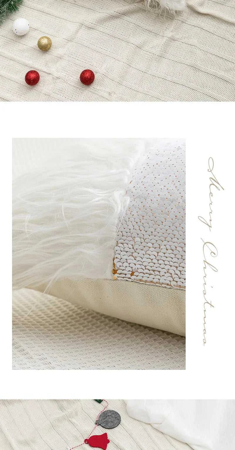 Beige Heart Tree Sugar Christmas Cushion White Red Pillow Cover for Home Decoration Soft Chenille Plush Tufted Emboridered The jack market .AU The jack market .AU Home $ 43 14:201619812#Love
