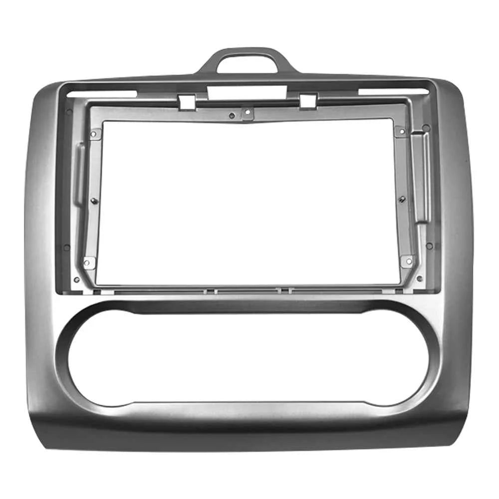 9 inch Android Navigation Screen Dashboard 2 Din Car Dash Trim Kits Stereo Facia Panel Frame For Ford Focus 2 MK2 2004 - 2011