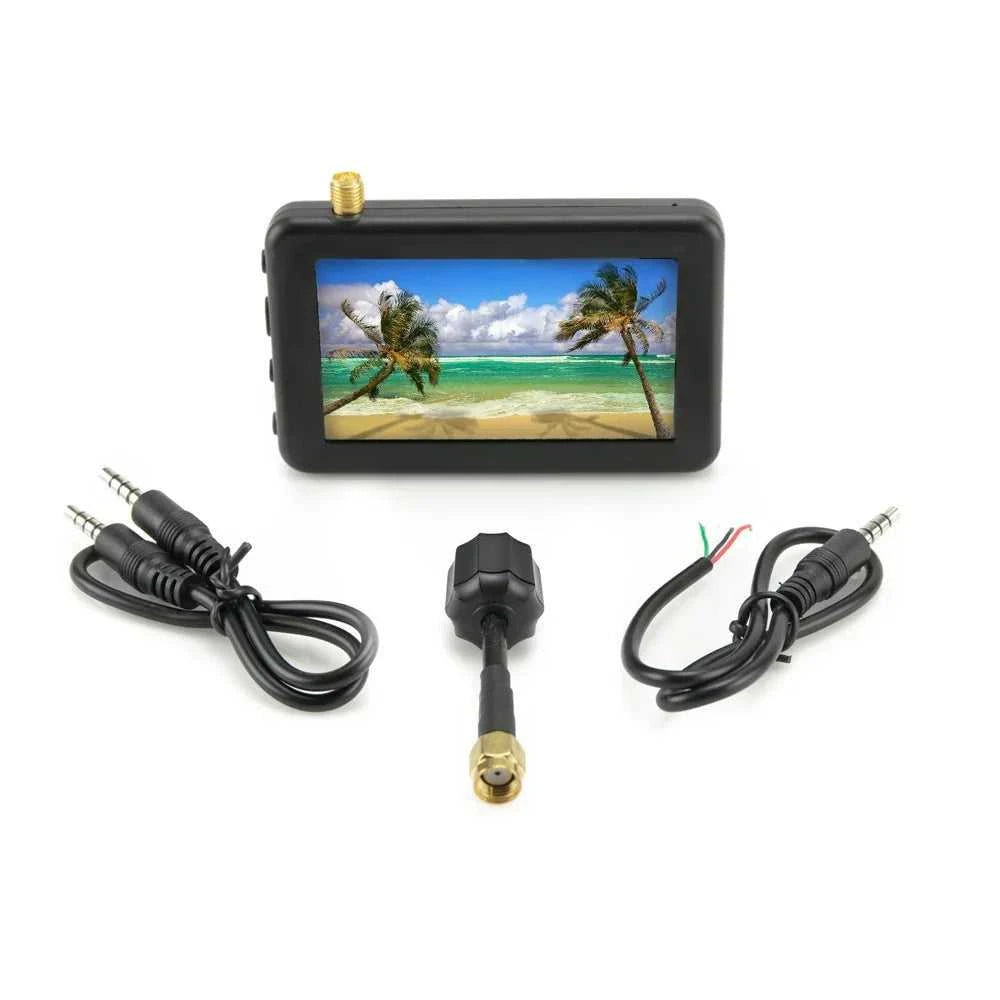 Drone Monitor 5.8G 40CH 3 Inch LCD 16:9 480x320 Auto Search FPV Monitor Build-in Battery For RC Multicopter FPV Drone Part The jack market .AU The jack market .AU Drones $ 153 14:200006152#5.8G 3 inch