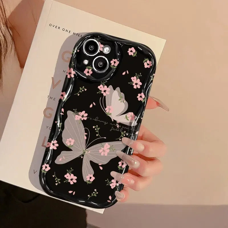 Cherry Blossom Soft Case for Xiaomi Redmi Note 13 Pro - Stylish Protection for Your Phone