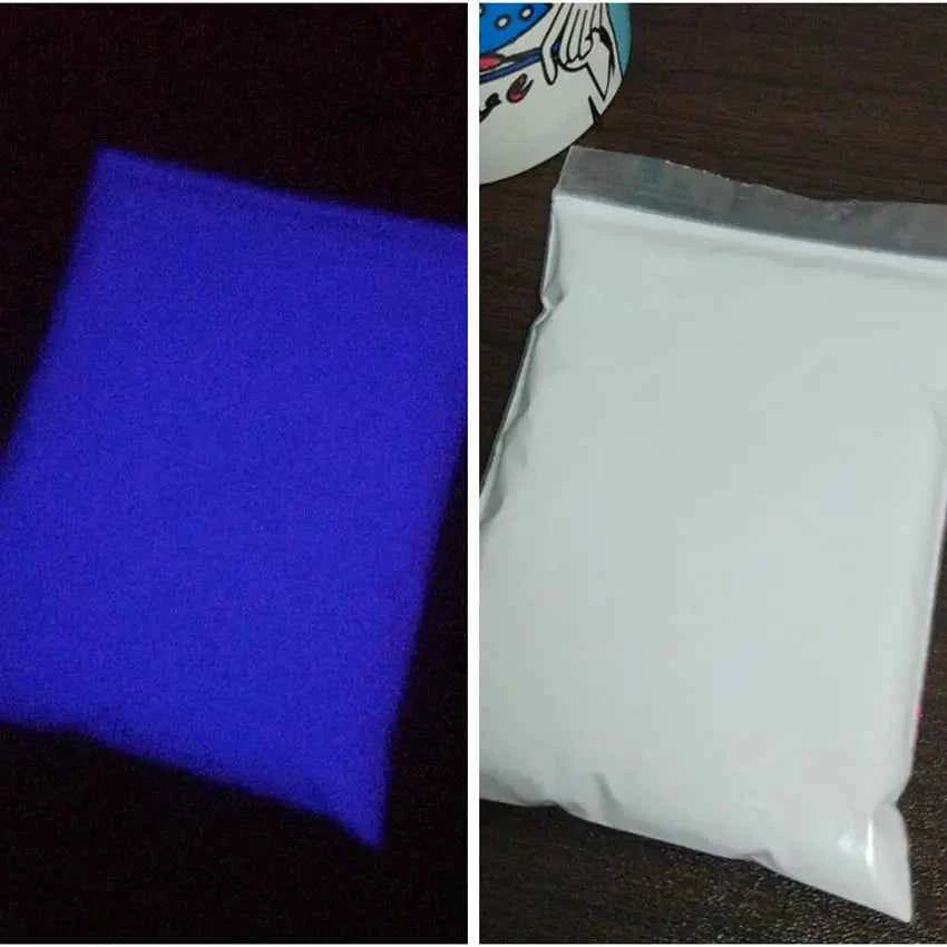 BrightGlow Ultrafine Fluorescent Phosphor Powder - Luminous Glow in the Dark Pigment for Vibrant Coatings