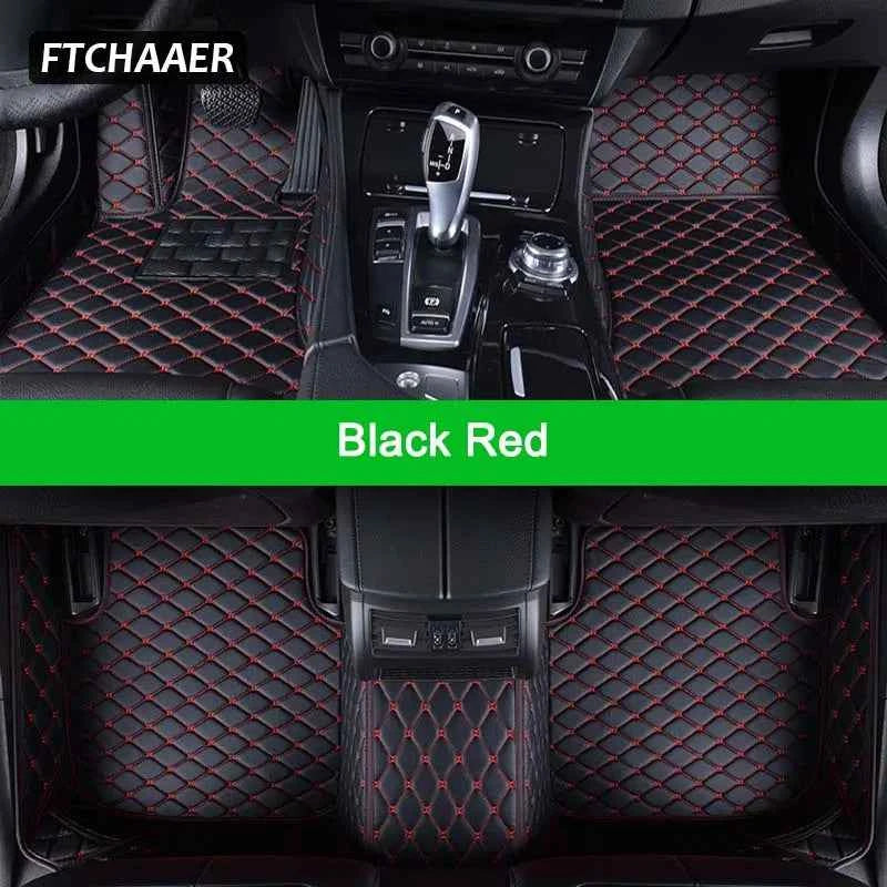 FTCHAAER Custom Car Floor Mats For Audi A8 Auto Carpets Foot Coche Accessorie