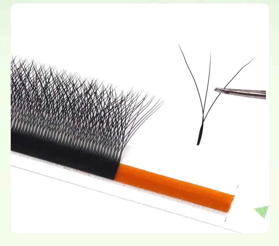 Lashprofessor 3D Spike Lashes - YY Shaped Faux Mink Premade Volume Fans for Luscious, Fairy-Like Eyes