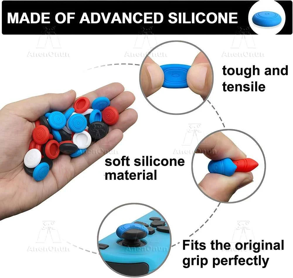 Thumb Grip Caps for Switch/Switch Lite/Switch OLED Durable Analog Stick Silicone Protective Cover Non-Slip Joycon Joystick Caps The jack market .AU The jack market .AU Accessories Electronics $ 47 14:350850#Black and White;200000828:201589811#10-Pieces