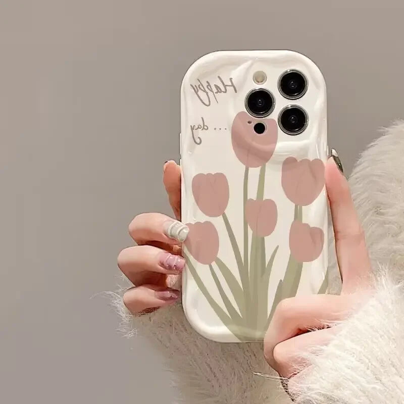 Cherry Blossom Soft Case for Xiaomi Redmi Note 13 Pro - Stylish Protection for Your Phone