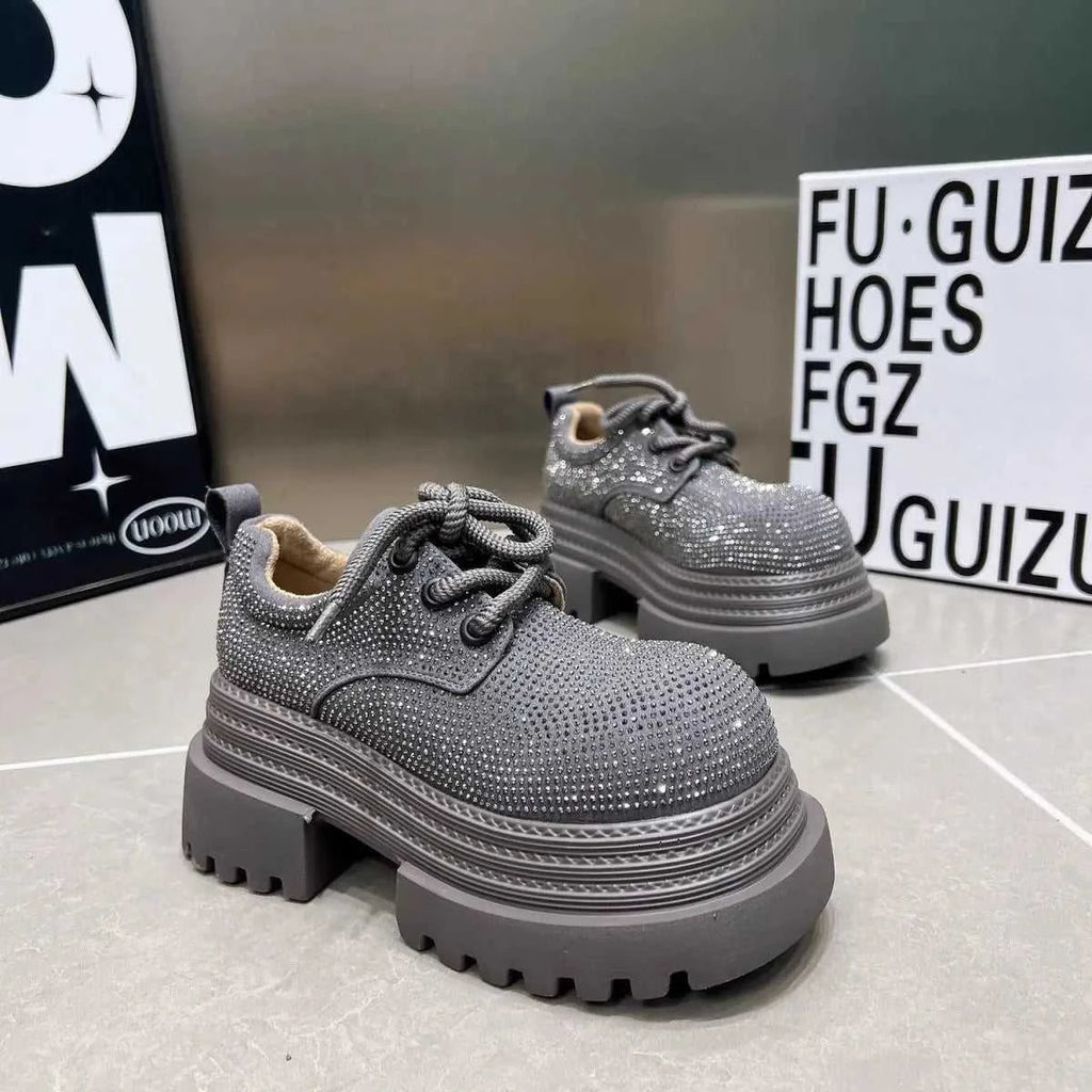 Luxurious Rhinestone Women's Shoes Leopard Lace-up Fashion Motorcycle Boots Thick Soled Lightweight High Street Mujeres Sneaker The jack market .AU The jack market .AU Step Up Your Style: Trendy Shoes for Every Occasion! $ 87 14:1254#Angola Red;200000124:200000334