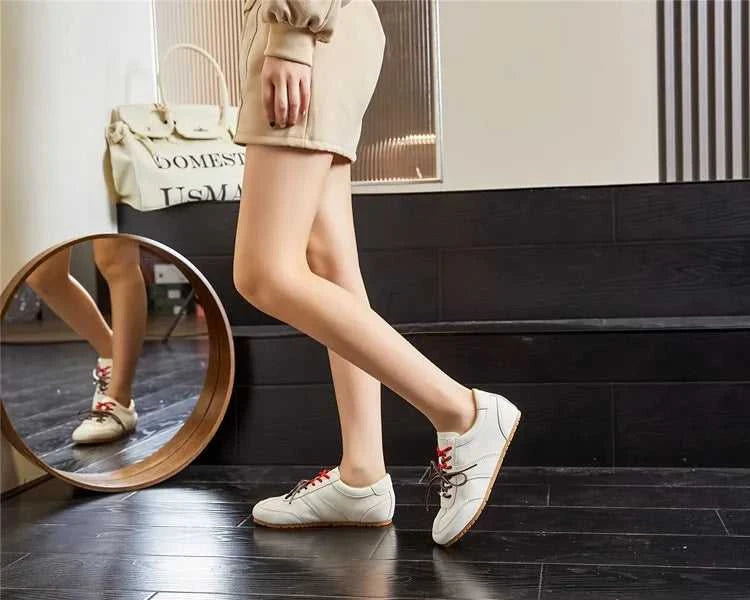 AIYUQI German Training Shoes Female Genuine Leather 2026 New Spring Flat Sneakers Ladies Casual Forrest Gump Shoes Women The jack market .AU The jack market .AU Step Up Your Style: Trendy Shoes for Every Occasion! $ 122 14:201447389#Leopard print;200000124:100010482;200007763:201336100