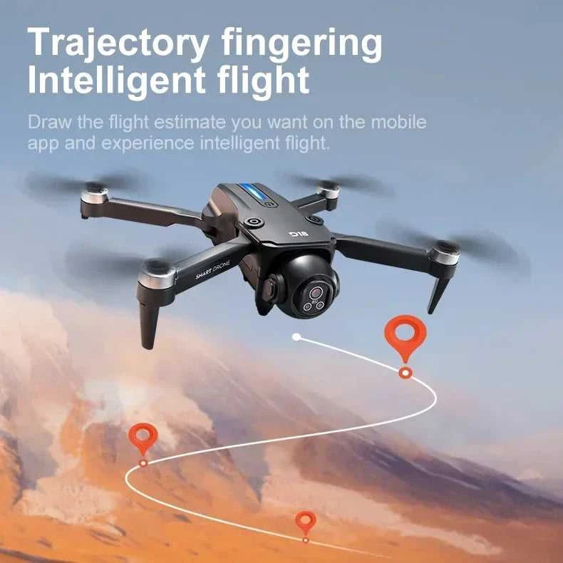 2026New GPS Drone 8K Aerial HD Dual Camera Intelligent Obstacle Avoidance Brushless Power 5G WIFI GPS Return Screen RC Drone The jack market .AU The jack market .AU Drones $ 172 14:193#D18-8K HD-Black;200000828:201589807#Bundle1