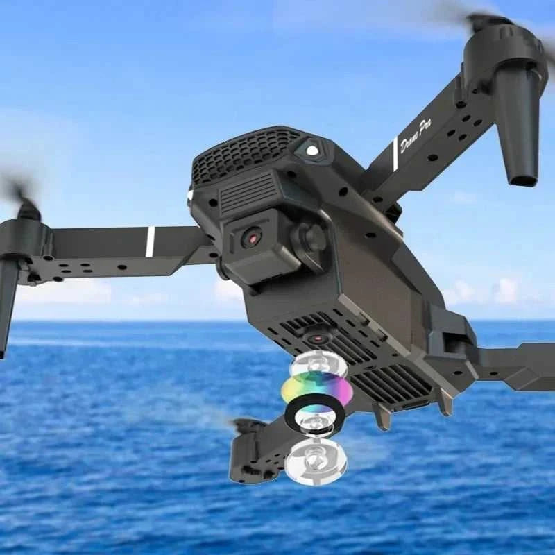 Foldable E88 Mini Drone with 4K HD Camera WiFi FPV Function RC Quadcopter Aircraft Toy Ideal Gift for Both Kids and Adults The jack market .AU The jack market .AU Drones $ 71 14:691#Gray-Dual-4K-Bag