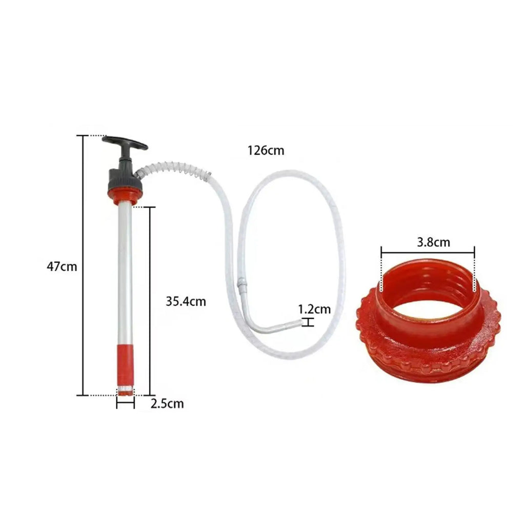 Gear Oil Pump Accessory Precision Hand Transfer Fluid Oil Change Tool for Vehicle and Motorcycle Maintenance